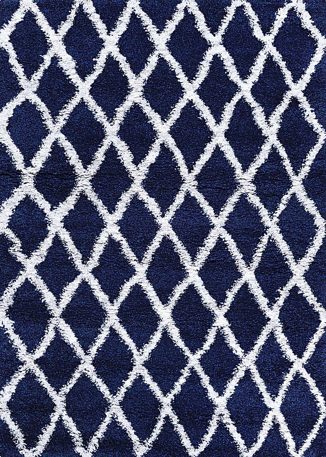 Morton Crossing Blue 2' x 3'11 Rug - Thumbnail - Image 1