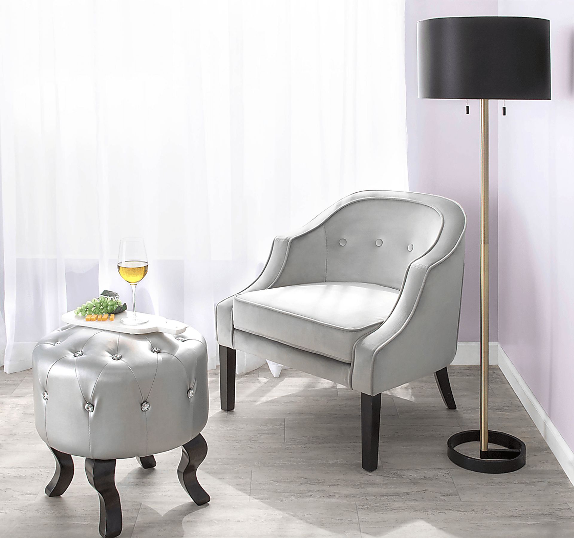 Moscova Black Floor Lamp - Image 4