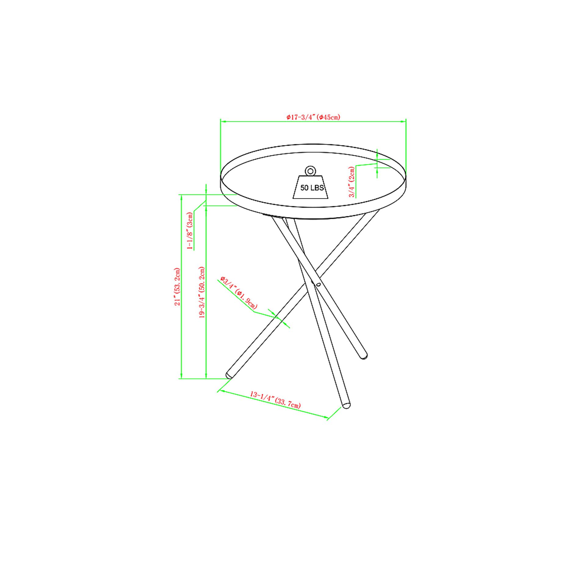 Mosewood Black End Table - Image 4