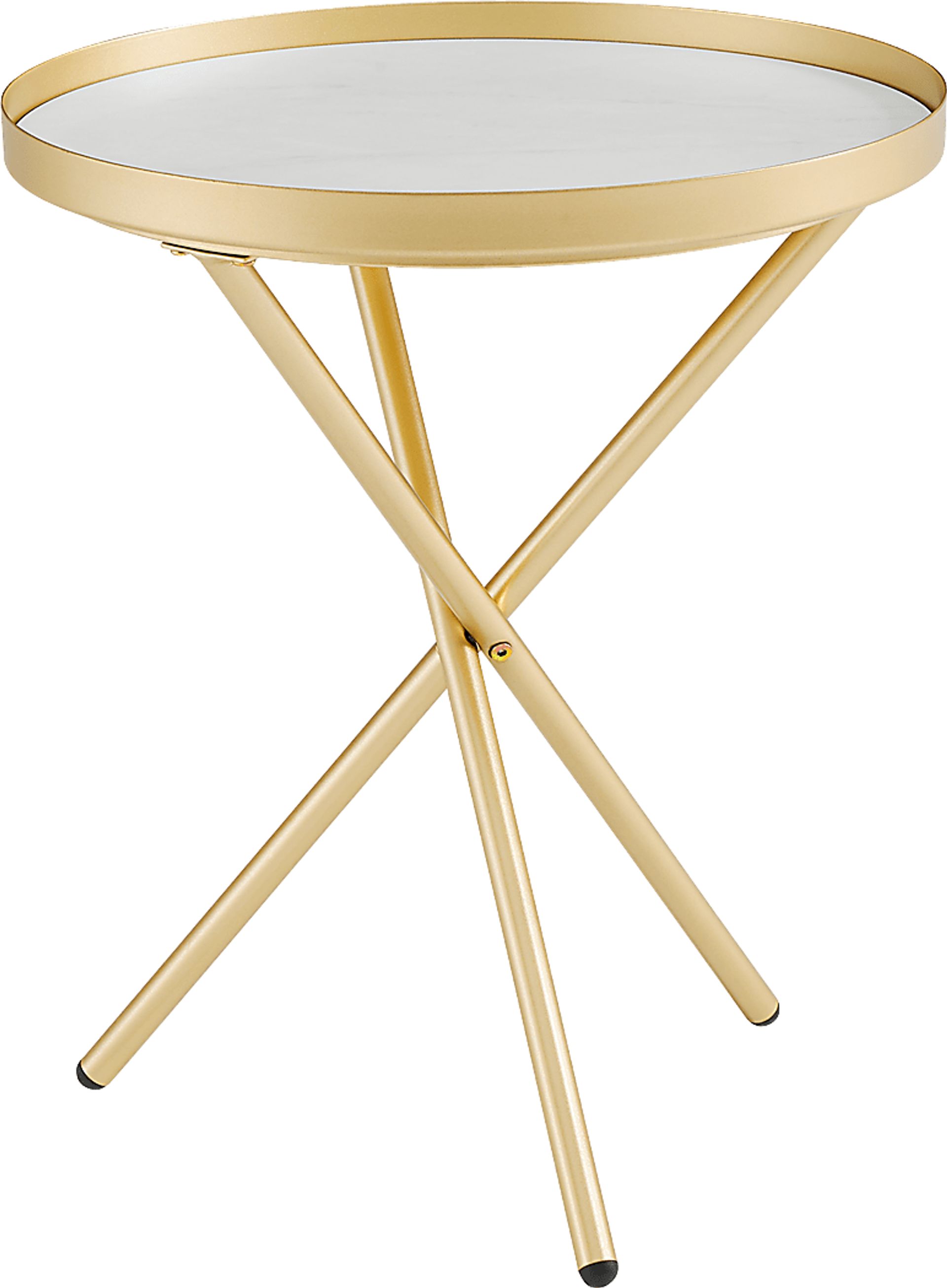 Mosewood Gold End Table - Image 2