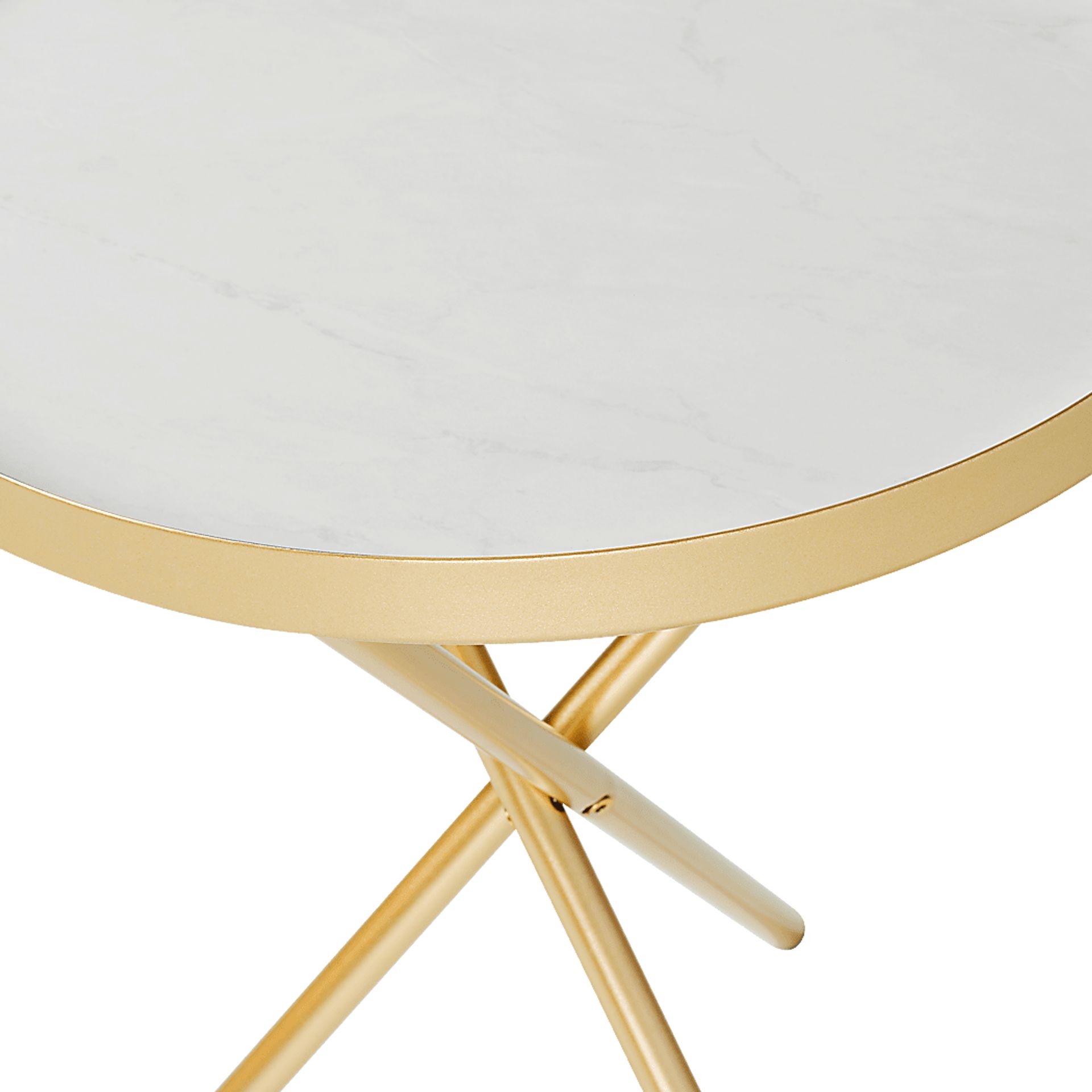 Mosewood Gold End Table - Image 3