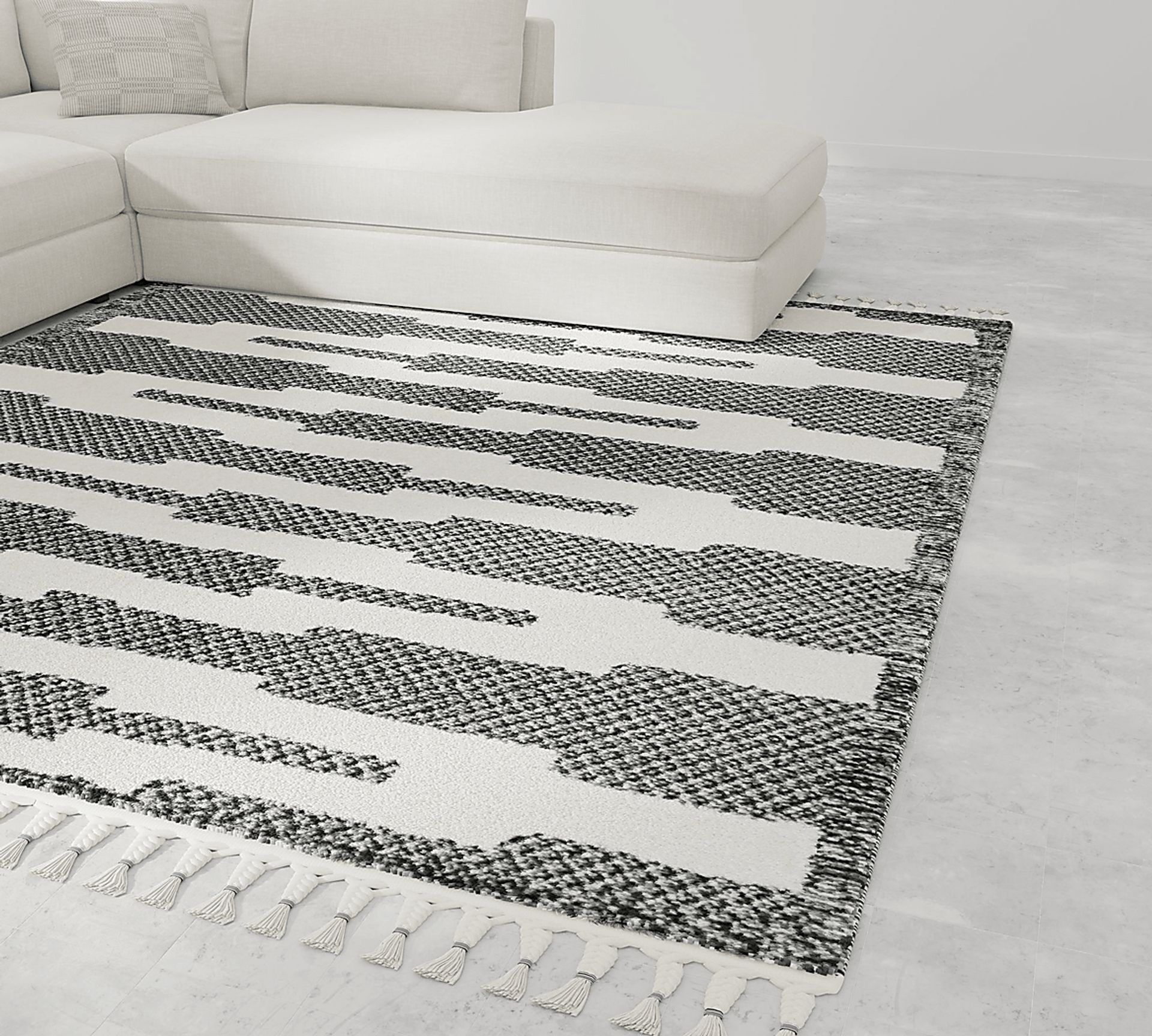 Moski Black 8'3 x 10' Rug - Image 4
