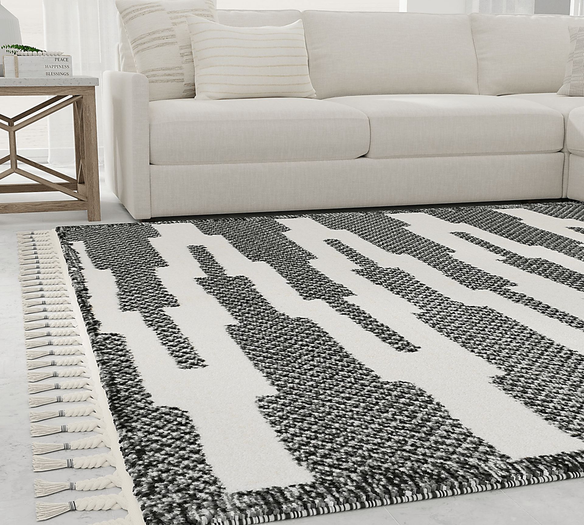 Moski Black 8'3 x 10' Rug - Image 5