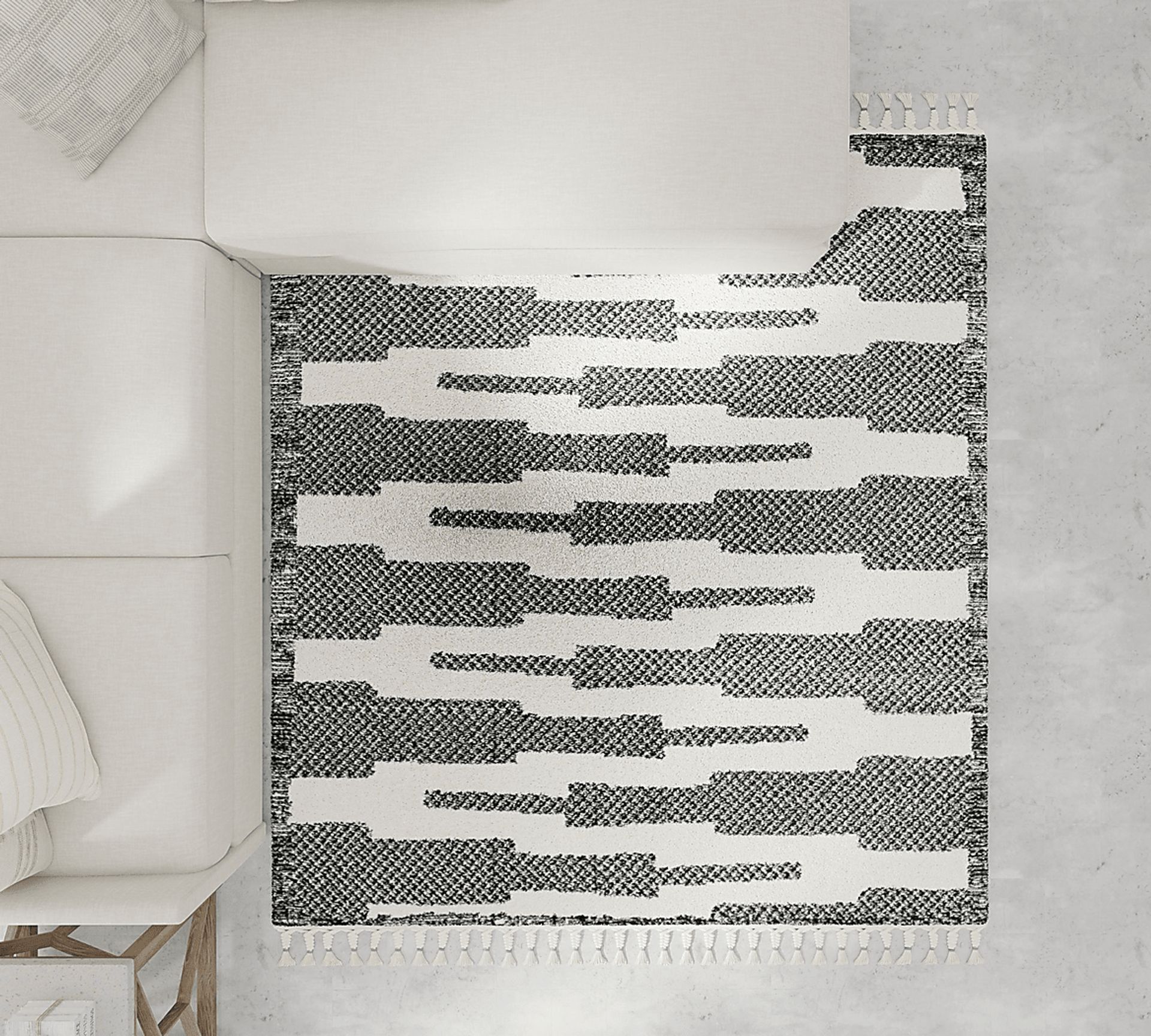 Moski Black 8'3 x 10' Rug - Image 6