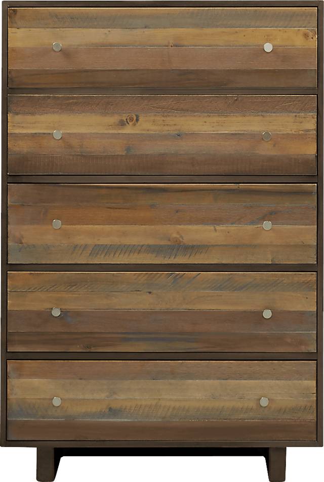 Moss Creek Brown 8 Pc Queen Sleigh Bedroom - Thumbnail - Image 5