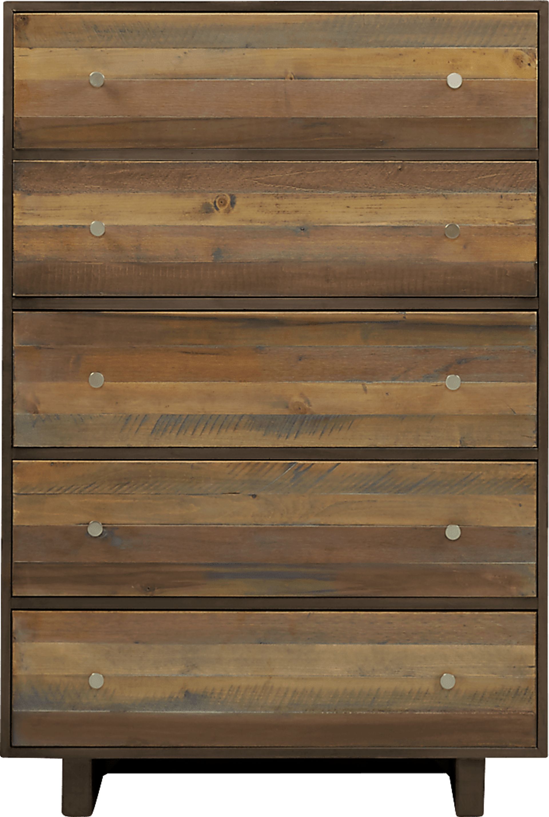 Moss Creek Brown 8 Pc Queen Sleigh Bedroom - Image 5
