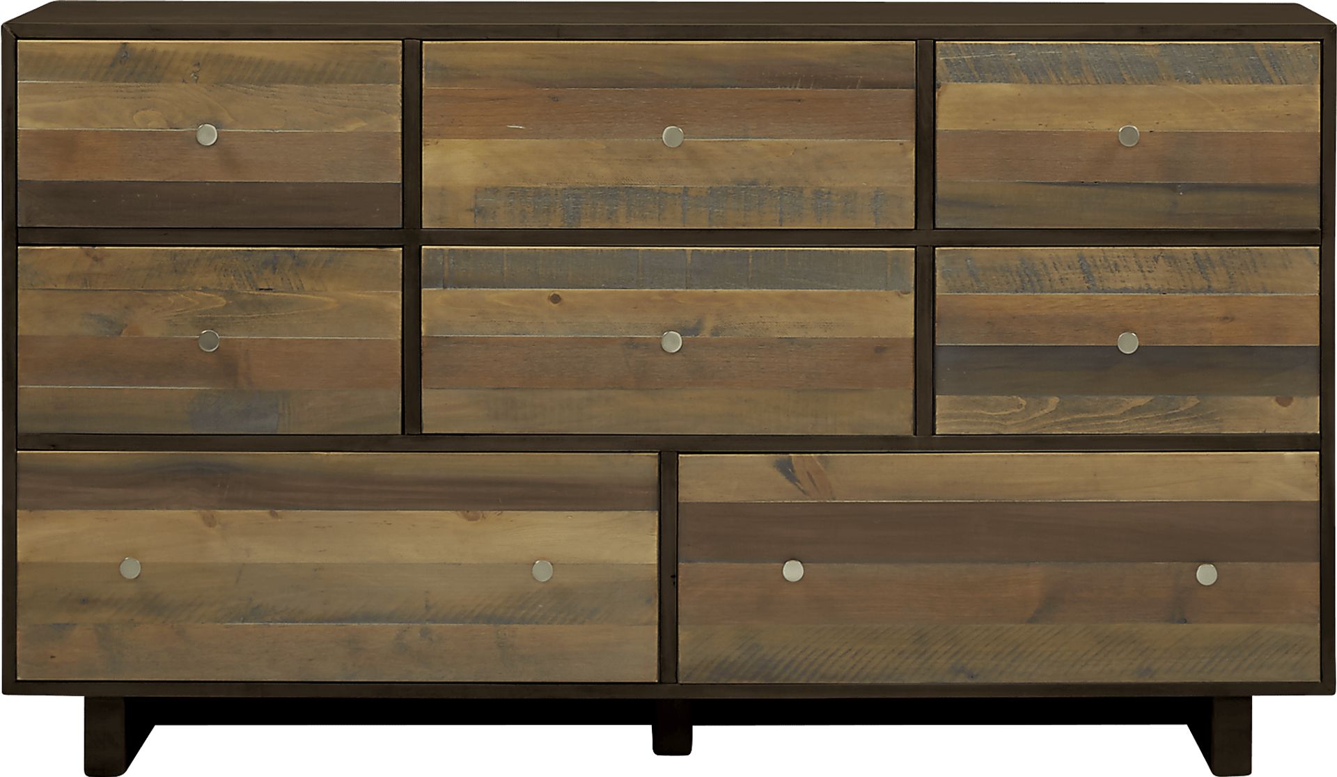 Moss Creek Brown 7 Pc Queen Sleigh Bedroom - Image 3