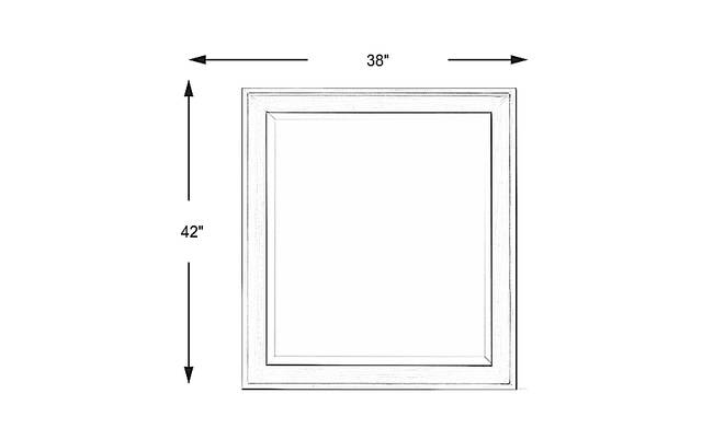 Dimension Image. Please refer to the Dimension Tab on this page for dimension details.