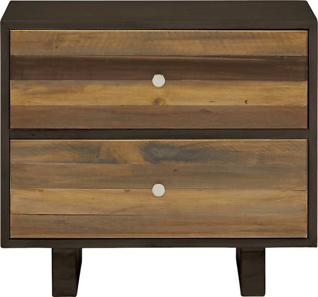 Moss Creek Brown 7 Pc Queen Sleigh Bedroom - Thumbnail - Image 5