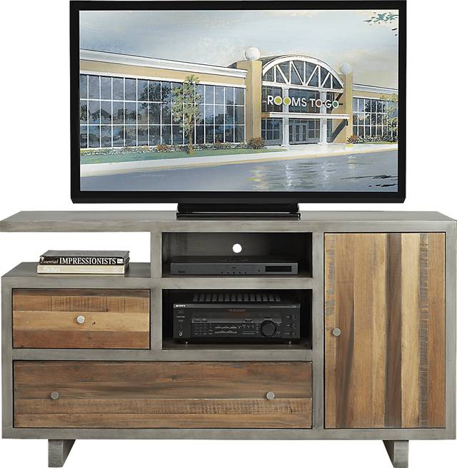 Moss Creek Gray 60 in. Console - Thumbnail - Image 1
