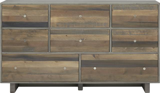 Moss Creek Gray 7 Pc King Sleigh Bedroom - Thumbnail - Image 3
