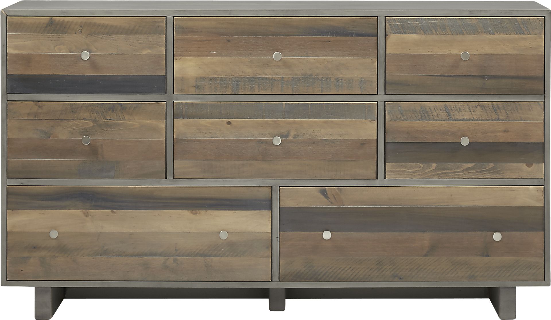 Moss Creek Gray 8 Pc King Sleigh Bedroom - Image 3