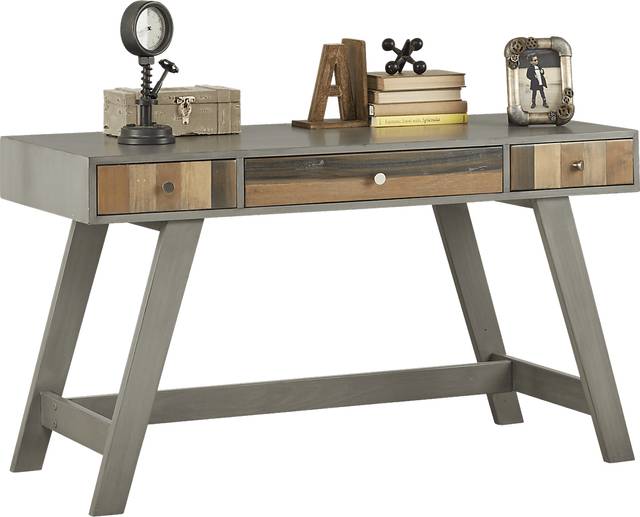 Kids Moss Creek Jr. Gray Desk - Thumbnail - Image 2