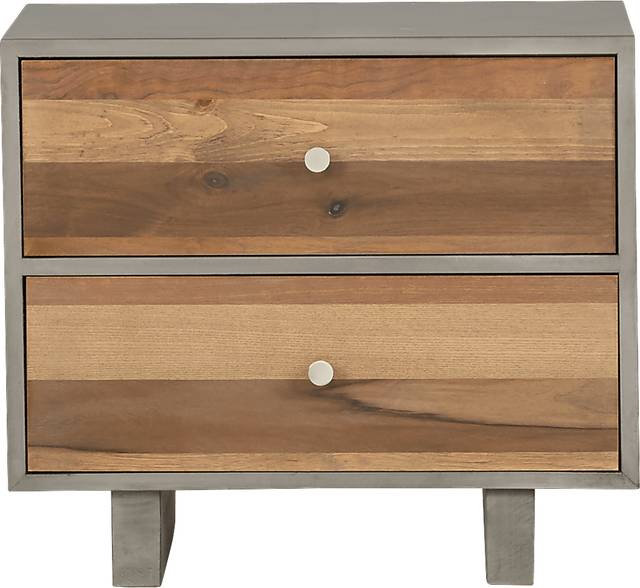 Kids Moss Creek Jr. Gray Nightstand - Thumbnail - Image 1