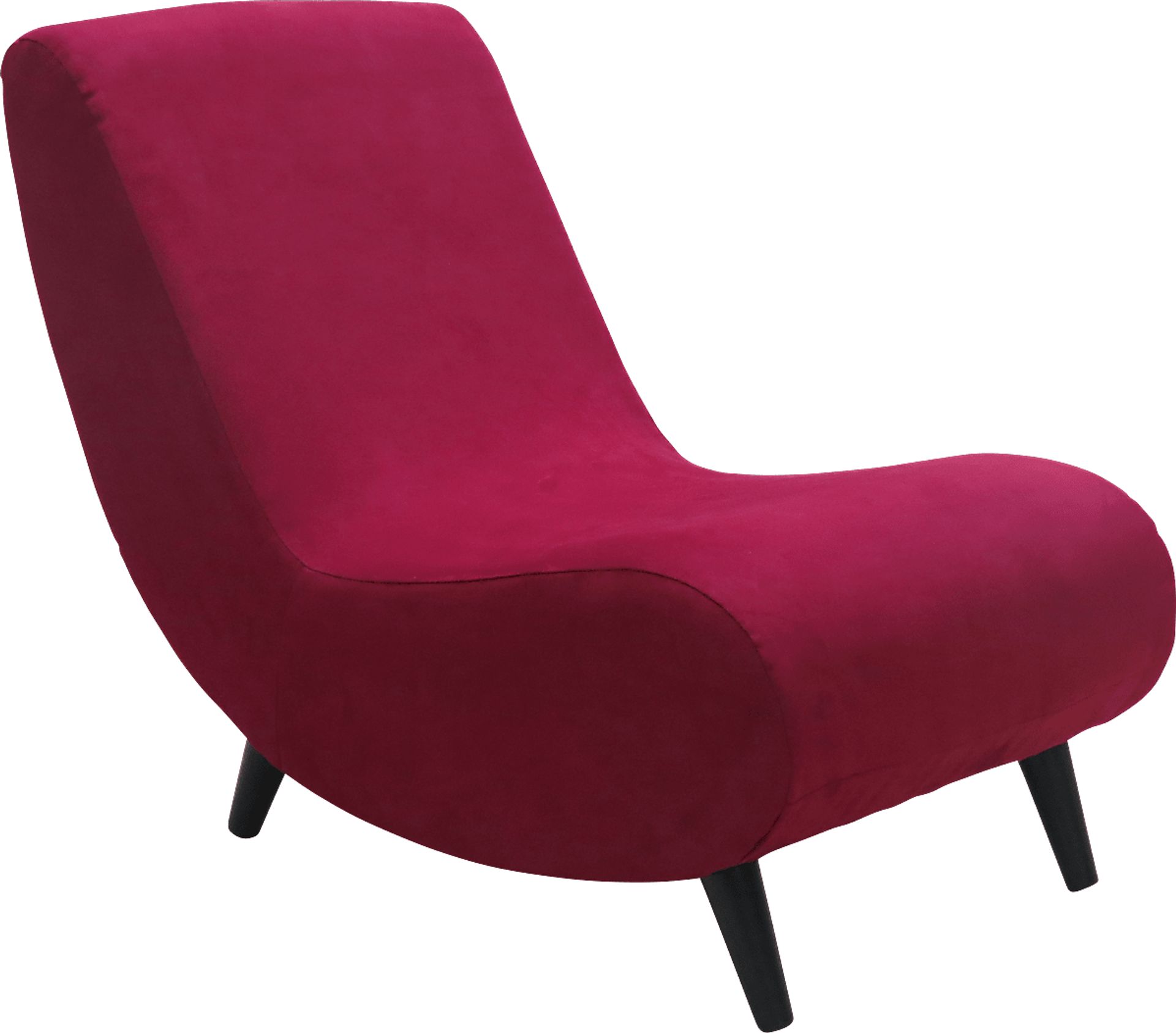 Mostly Mod Lipstick Lounge Chair - Image 1