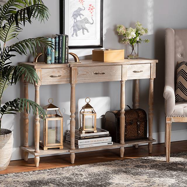 Motlow Brown Sofa Table - Thumbnail - Image 7