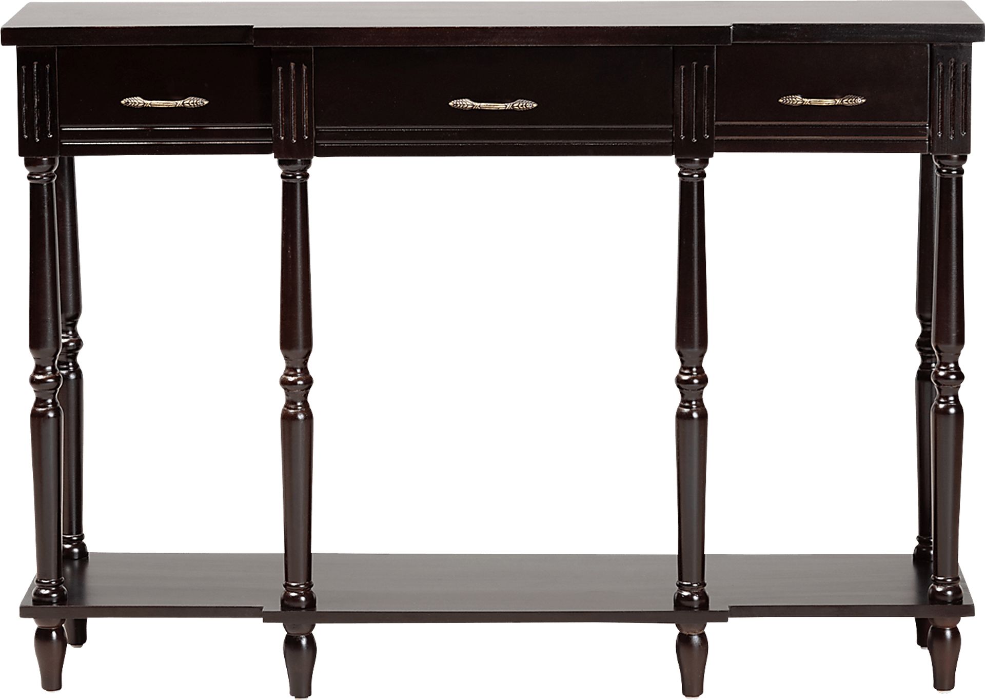 Motlow Dark Brown Sofa Table - Image 3
