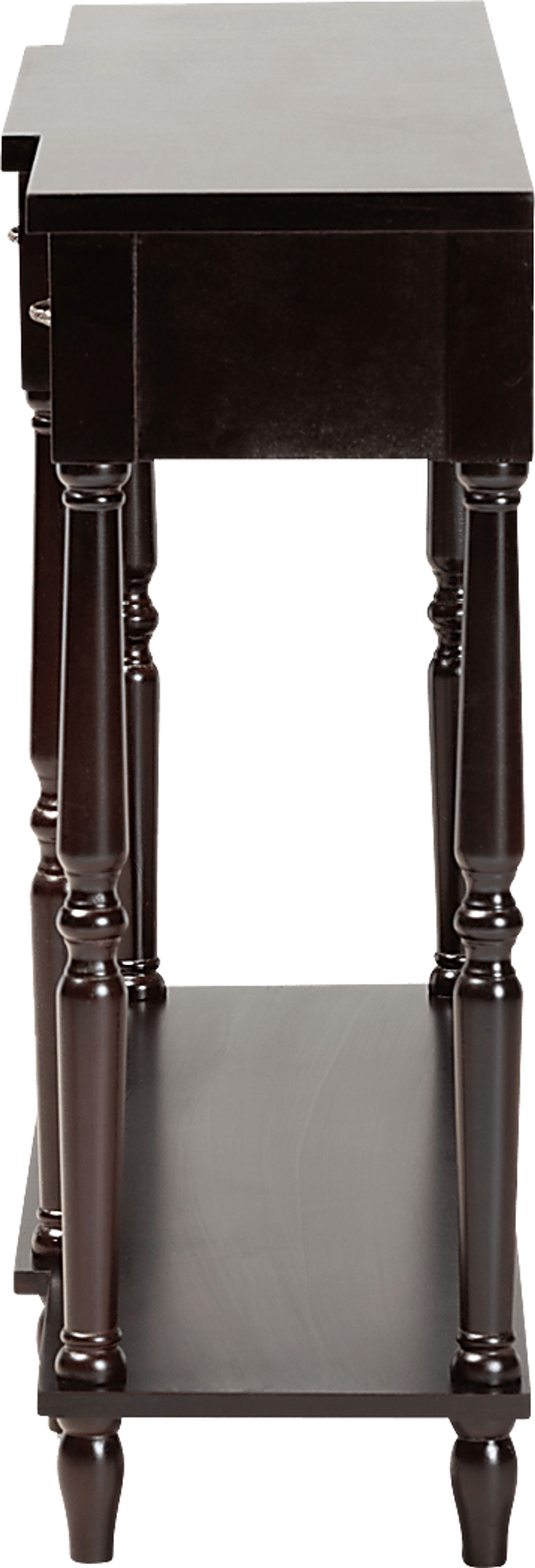 Motlow Dark Brown Sofa Table - Image 4
