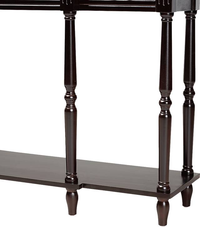 Motlow Dark Brown Sofa Table - Thumbnail - Image 6