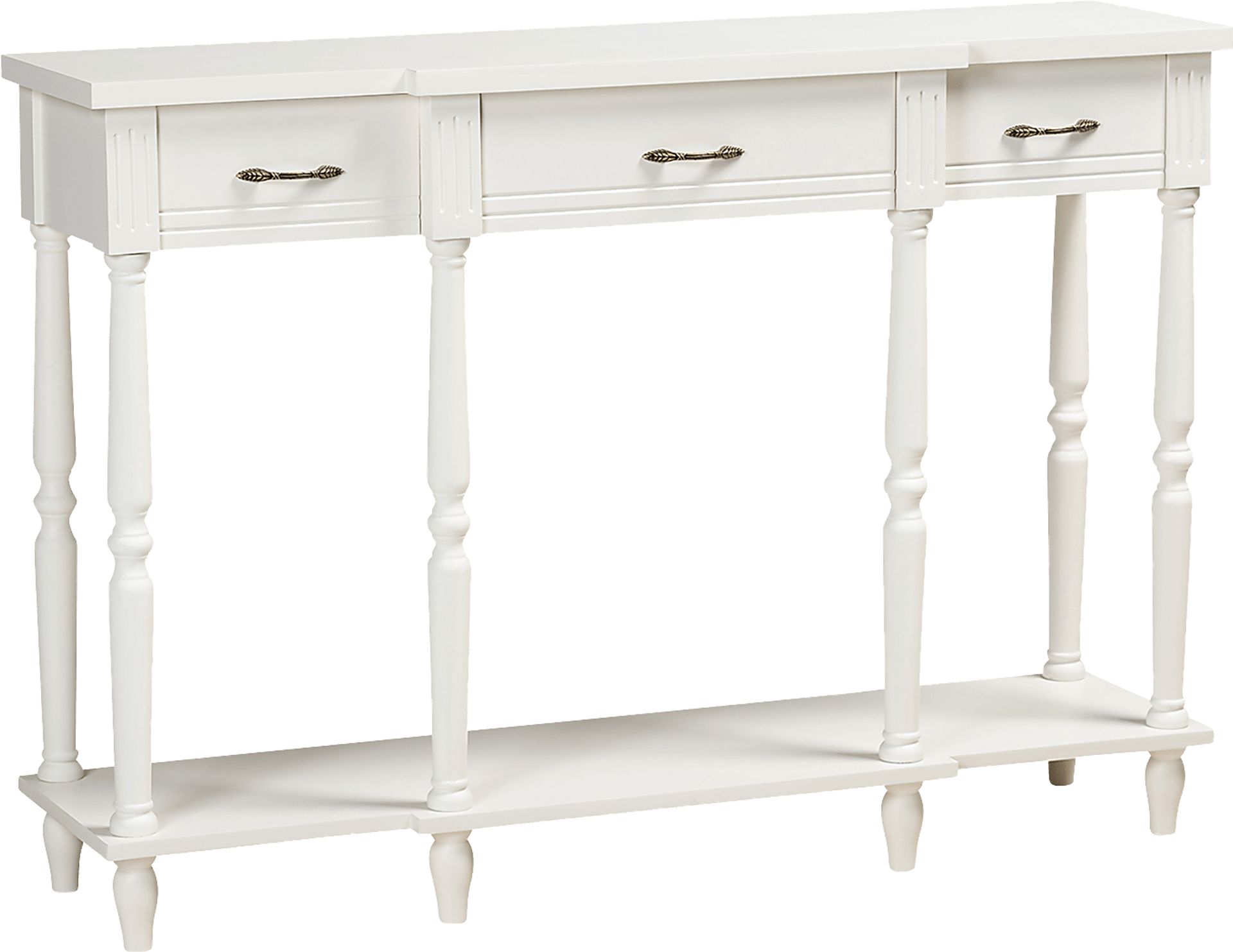 Motlow White Sofa Table - Image 1