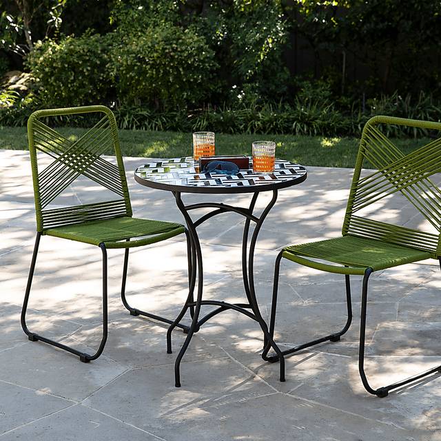 Motsie Black Outdoor End Table - Thumbnail - Image 4