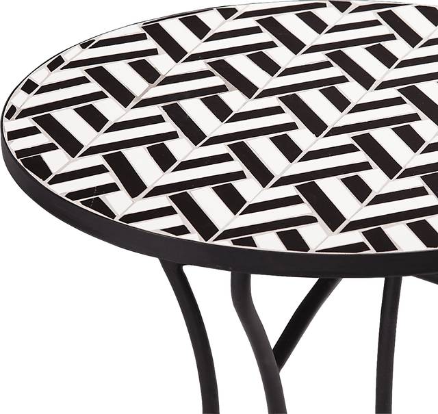 Motsie Black Outdoor End Table - Thumbnail - Image 6