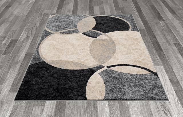Mottisfont Gray 5'3 x 7'6 Rug - Thumbnail - Image 2