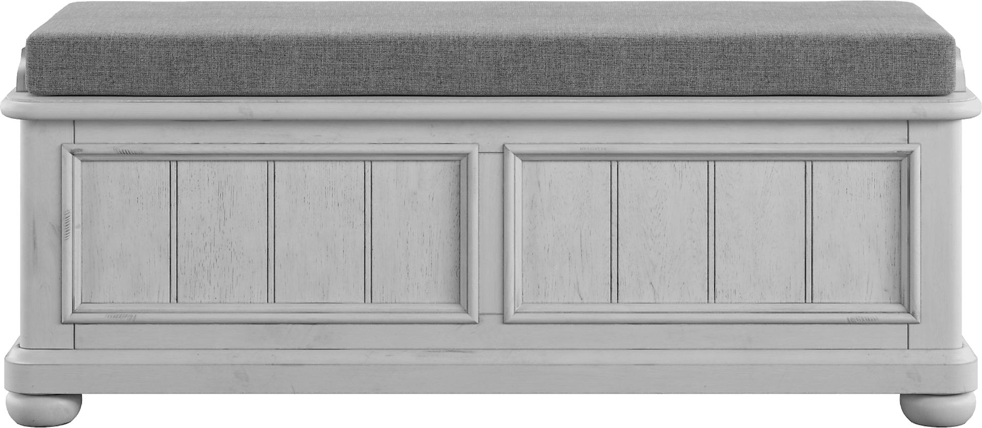 Mouffetard Gray Storage Bench - Image 3