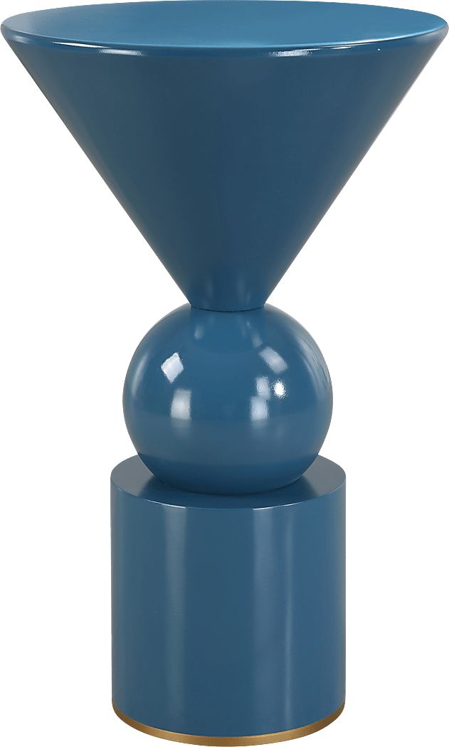 Mouh Blue Accent Table