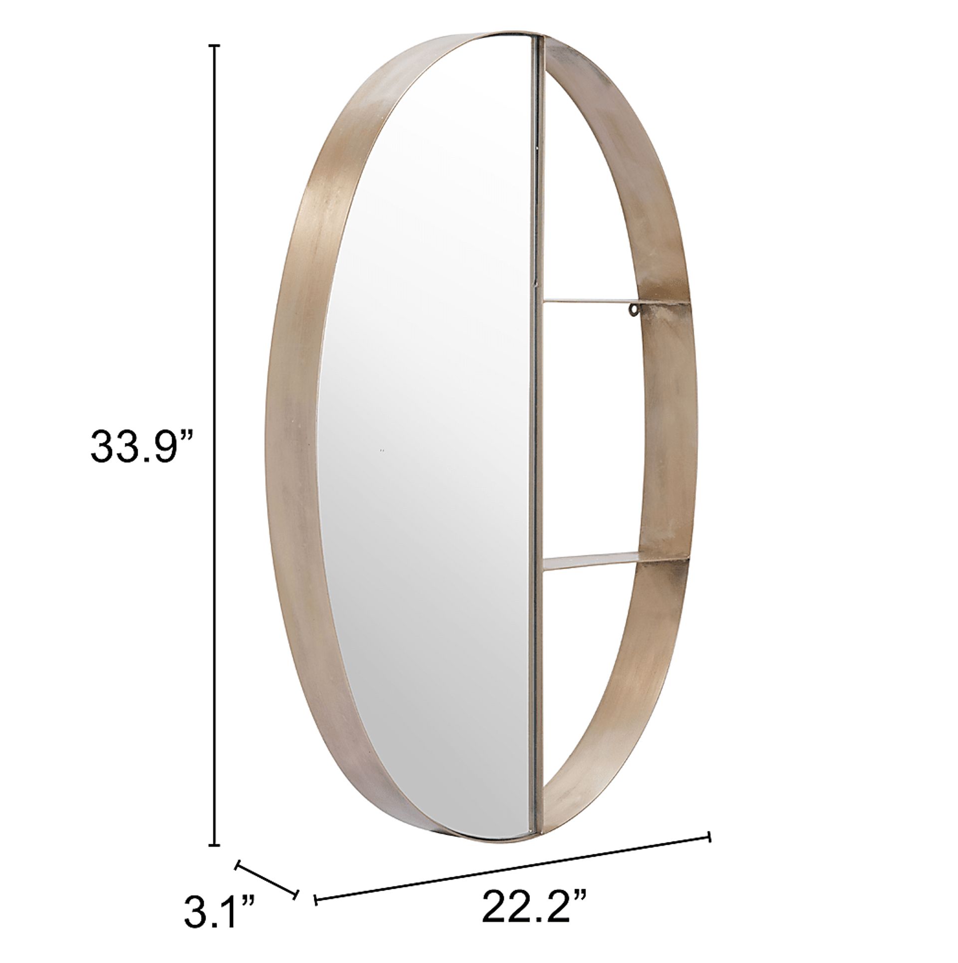 Moules Bronze Mirror - Image 6
