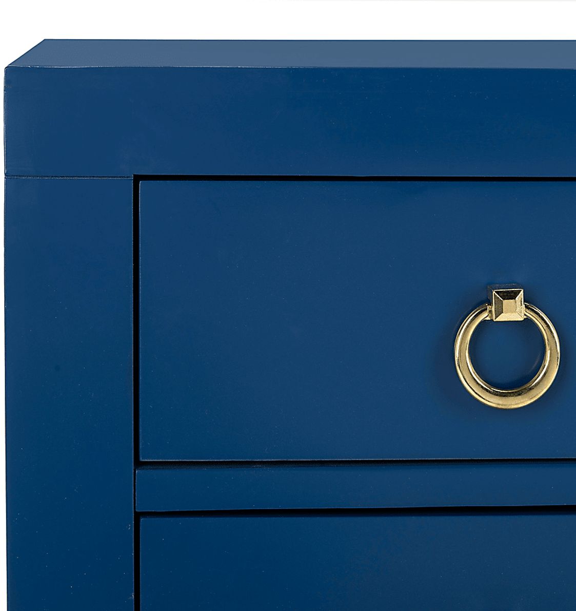 Moultire Blue Accent Cabinet