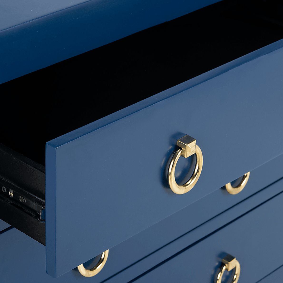 Moultire Blue Accent Cabinet