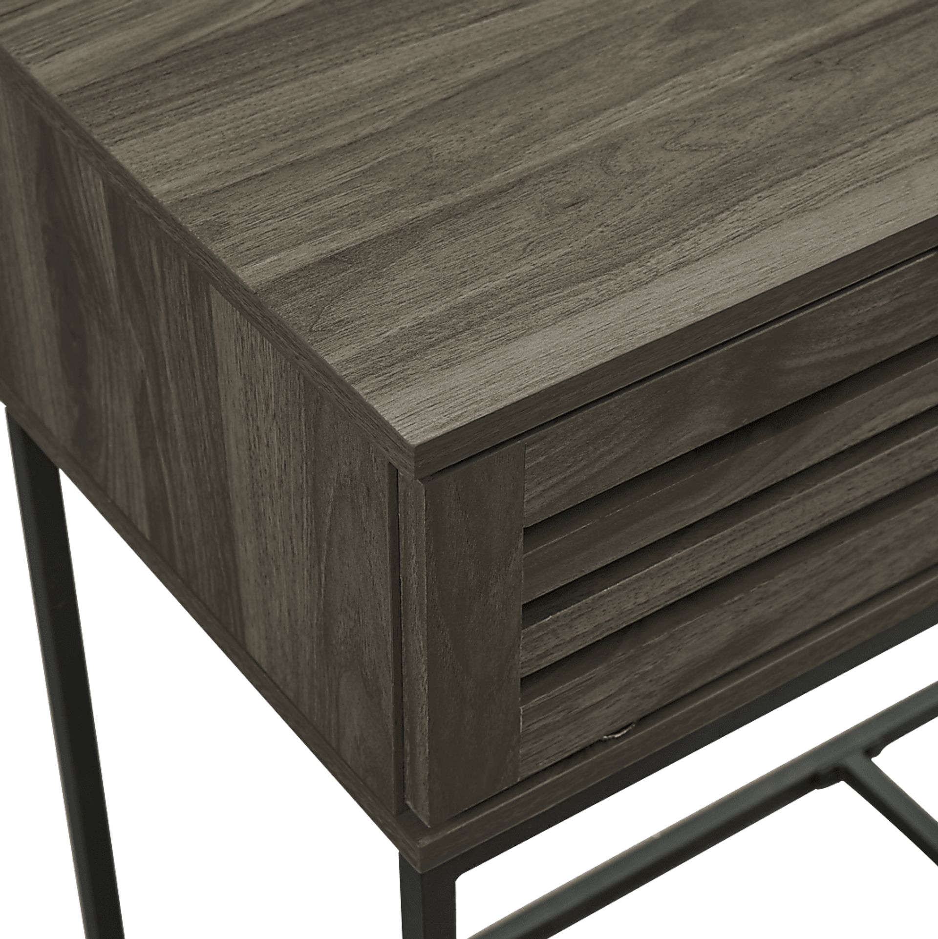 Mountain Brook Gray Sofa Table - Image 3