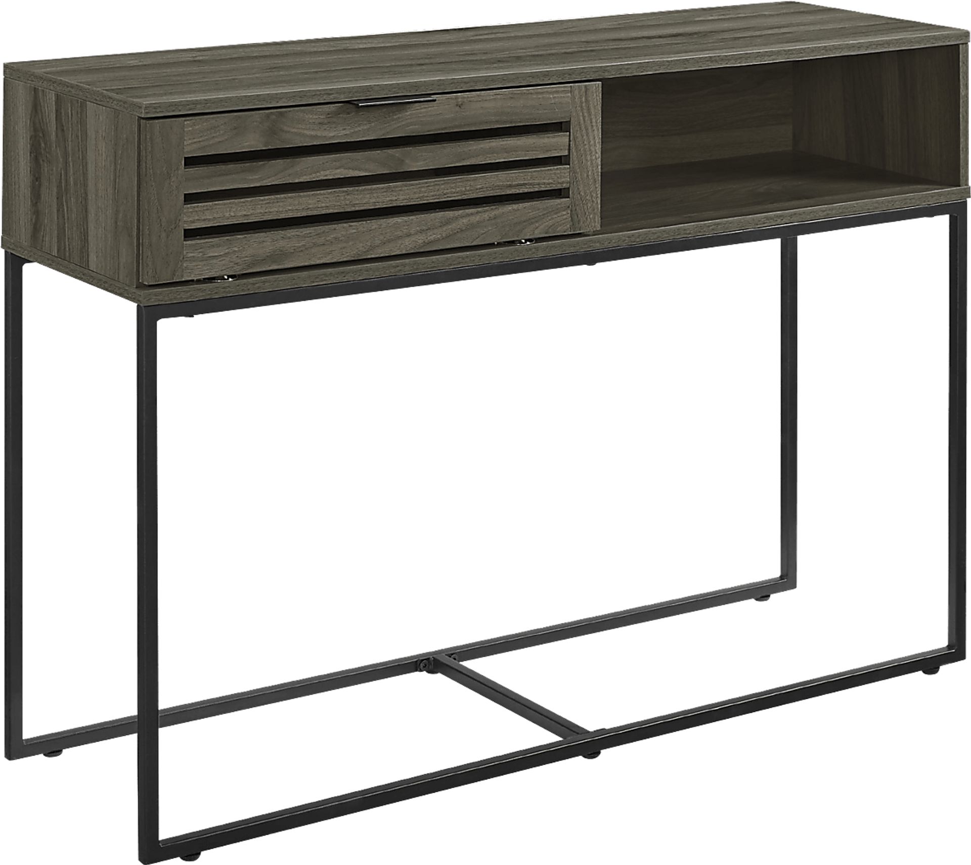 Mountain Brook Gray Sofa Table - Image 1