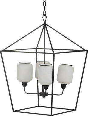 Mountain Holly Black Chandelier