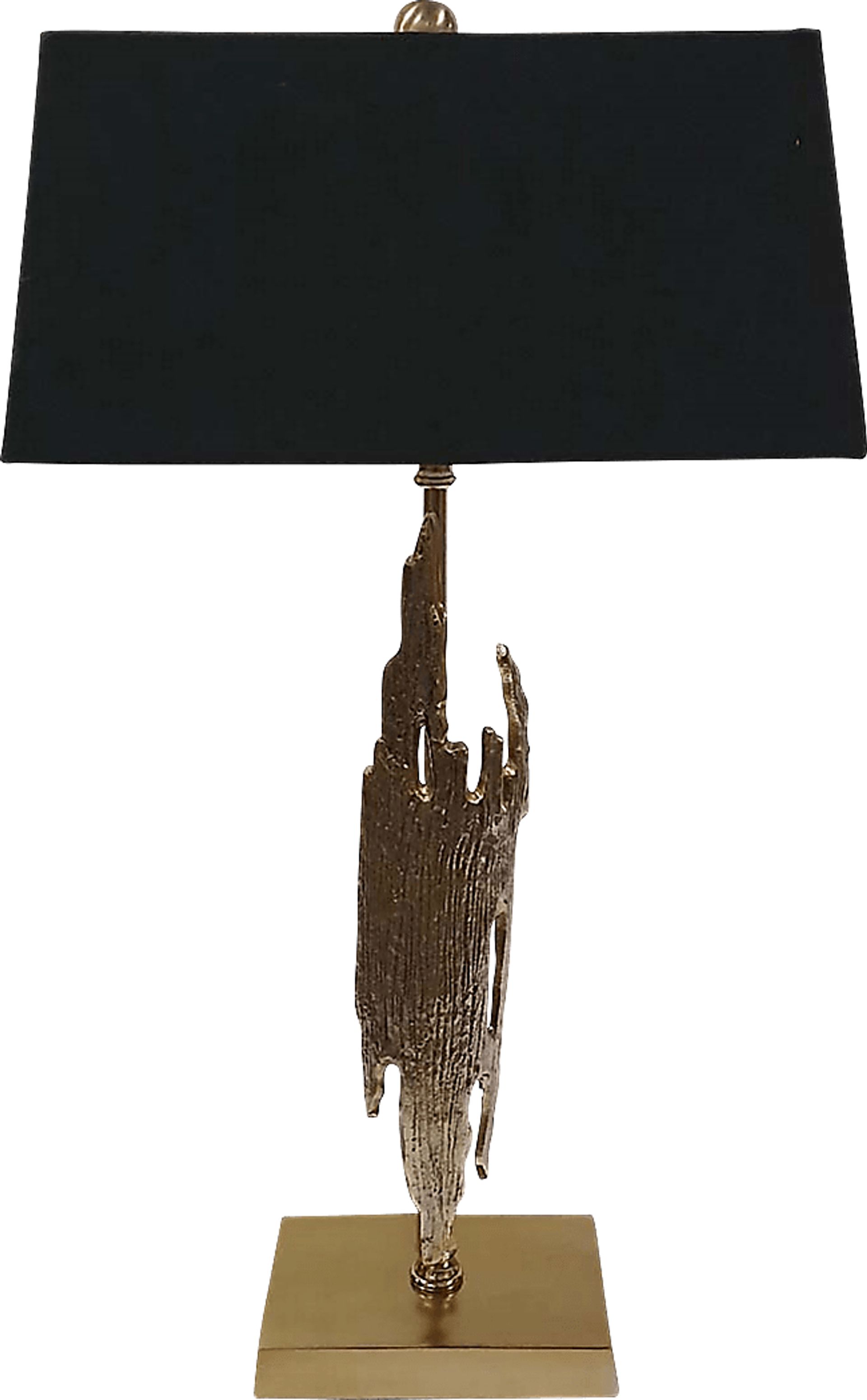 Mountain Ranch Court Gold Lamp - Image 1