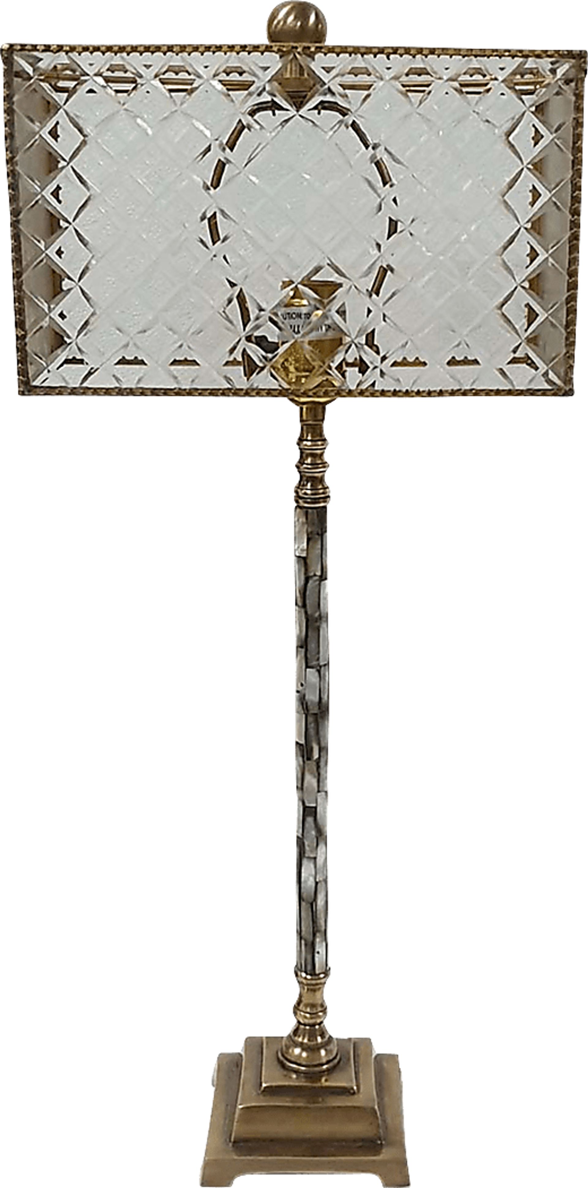 Mountain Top Lane Brass Lamp - Image 1