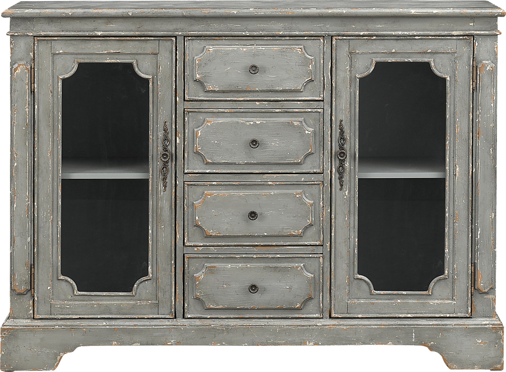 Mountmullion Gray Accent Cabinet - Image 5