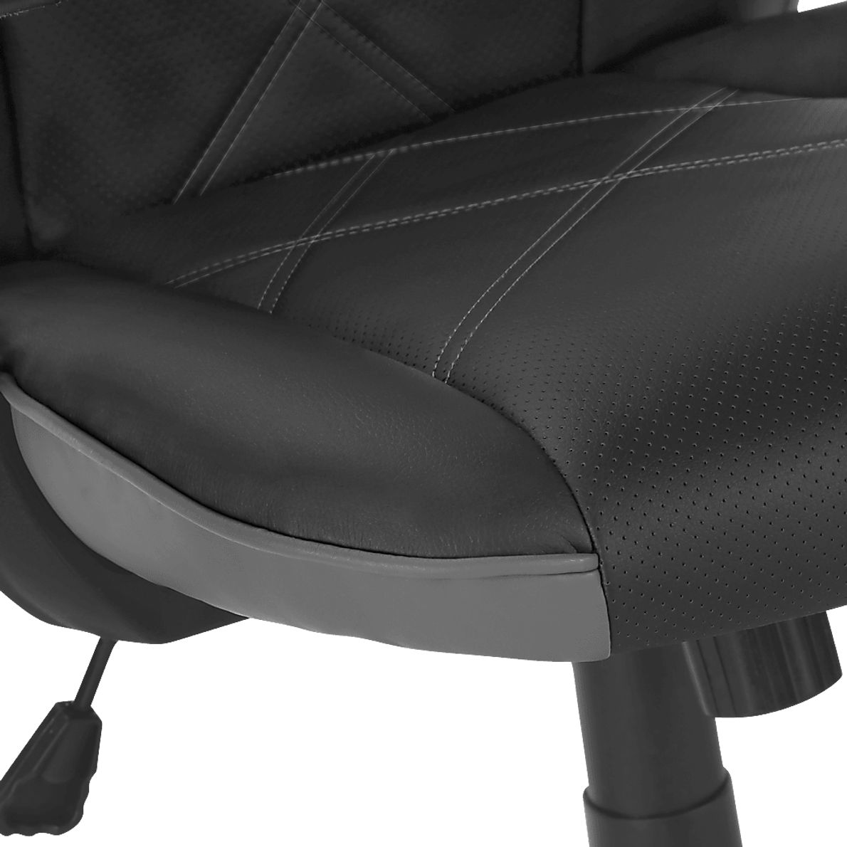 Mourovia Gray Gaming Chair Rooms To Go