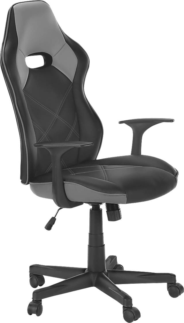 Mourovia Gray Gaming Chair - Thumbnail - Image 1