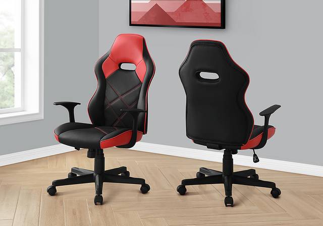 Mourovia Red Gaming Chair - Thumbnail - Image 2
