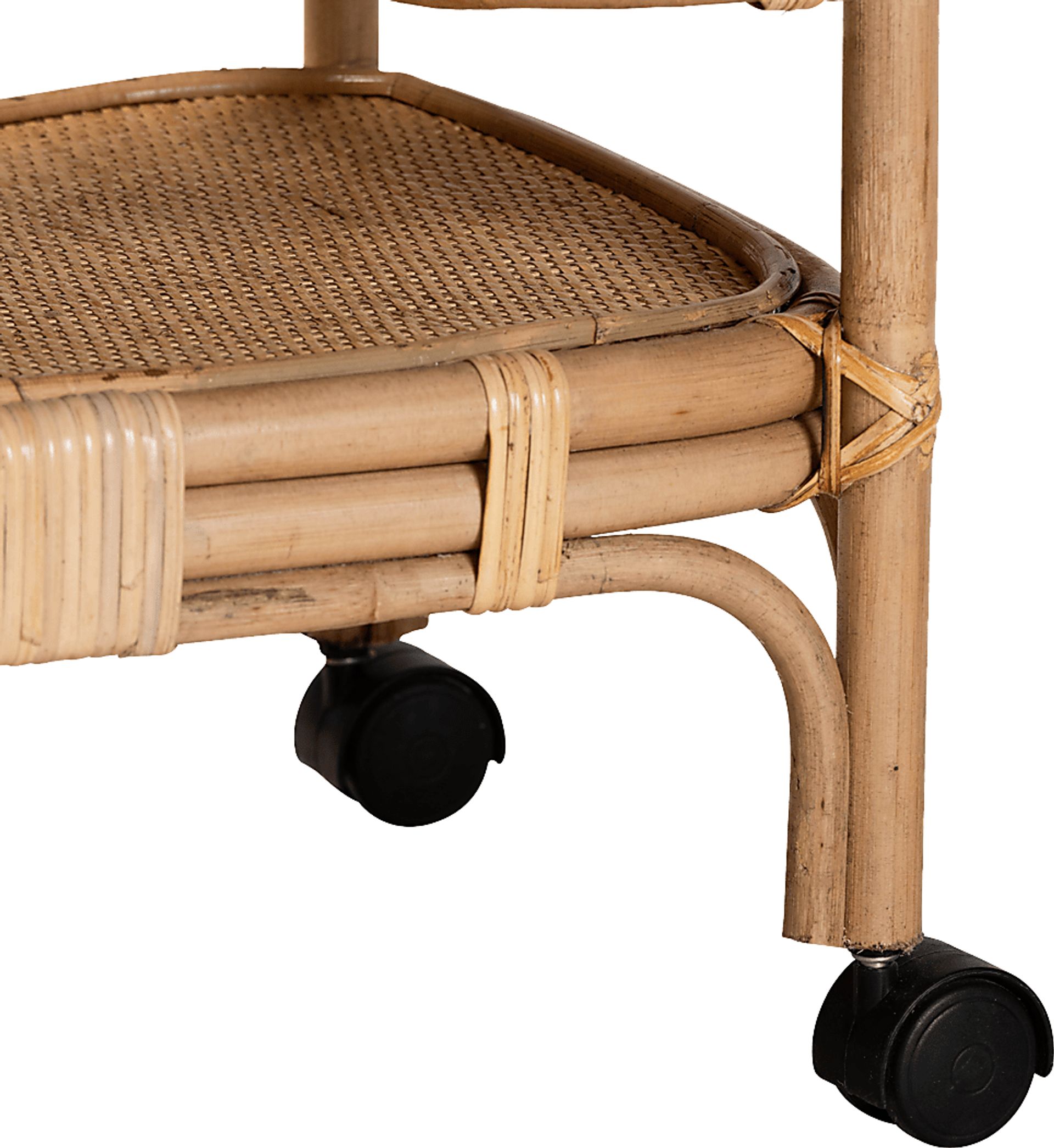 Mowrer Brown Bar Cart - Image 8
