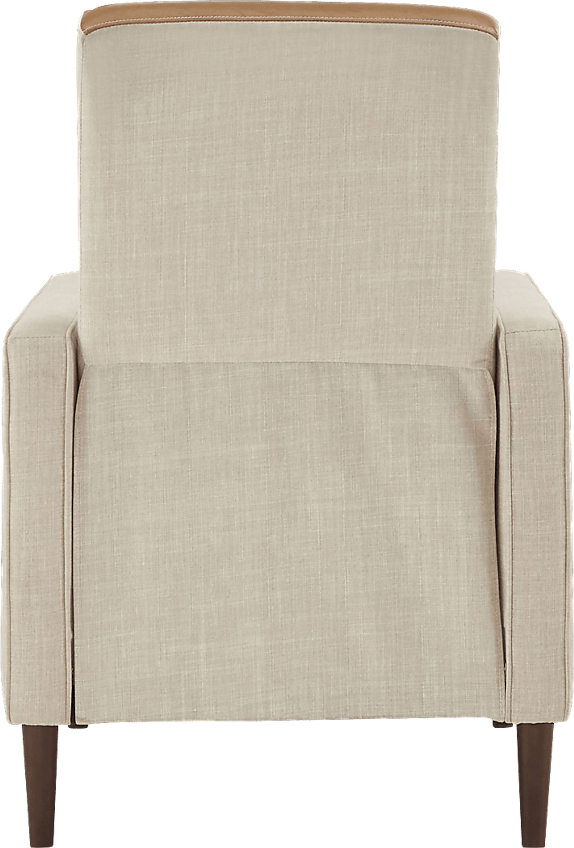 Moylan Beige Pushback Recliner - Image 4