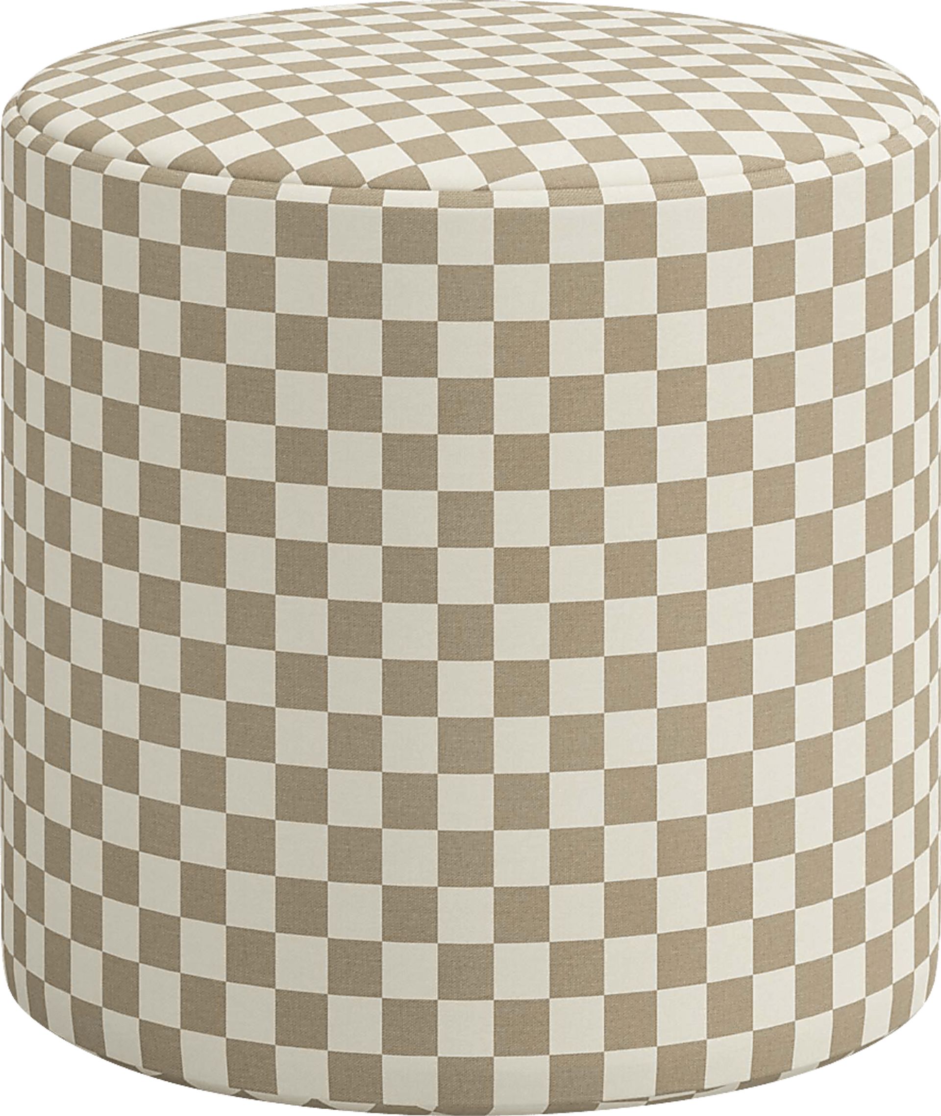 Moyle Beige Ottoman - Image 1