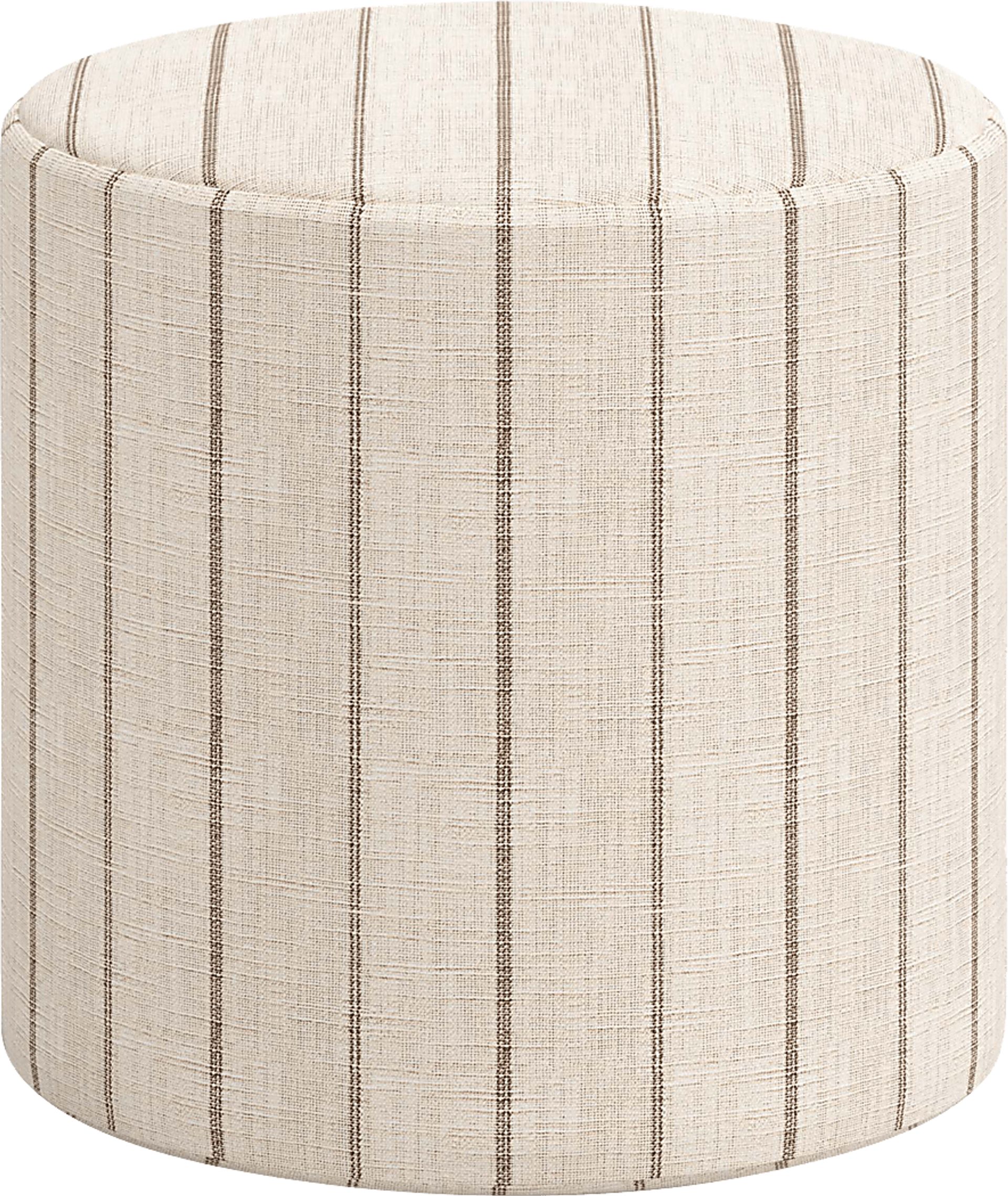 Moyle Beige Ottoman - Image 3