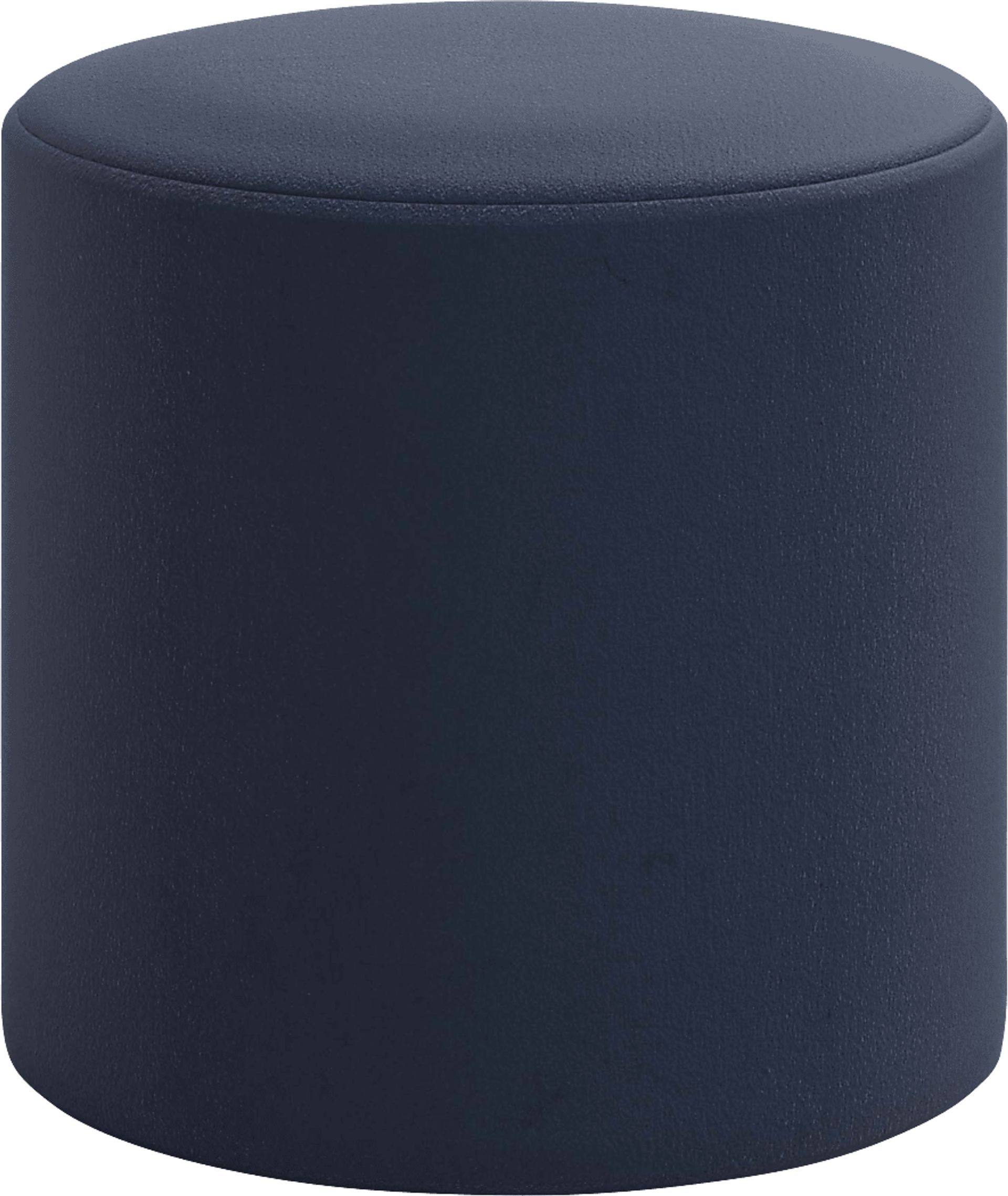 Moyle Dark Blue Ottoman - Image 3