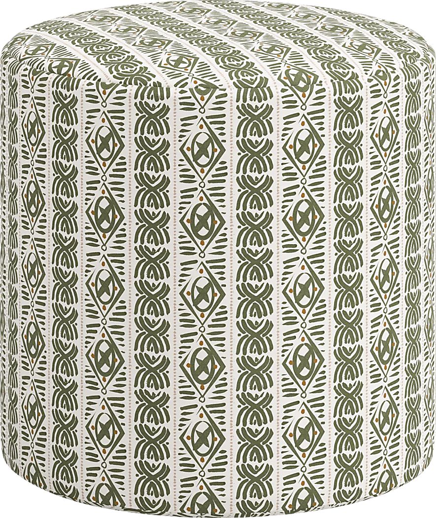 Moyle Green Ottoman