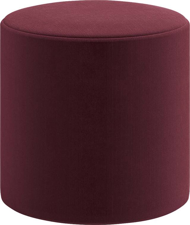 Moyle Red Ottoman - Thumbnail - Image 1