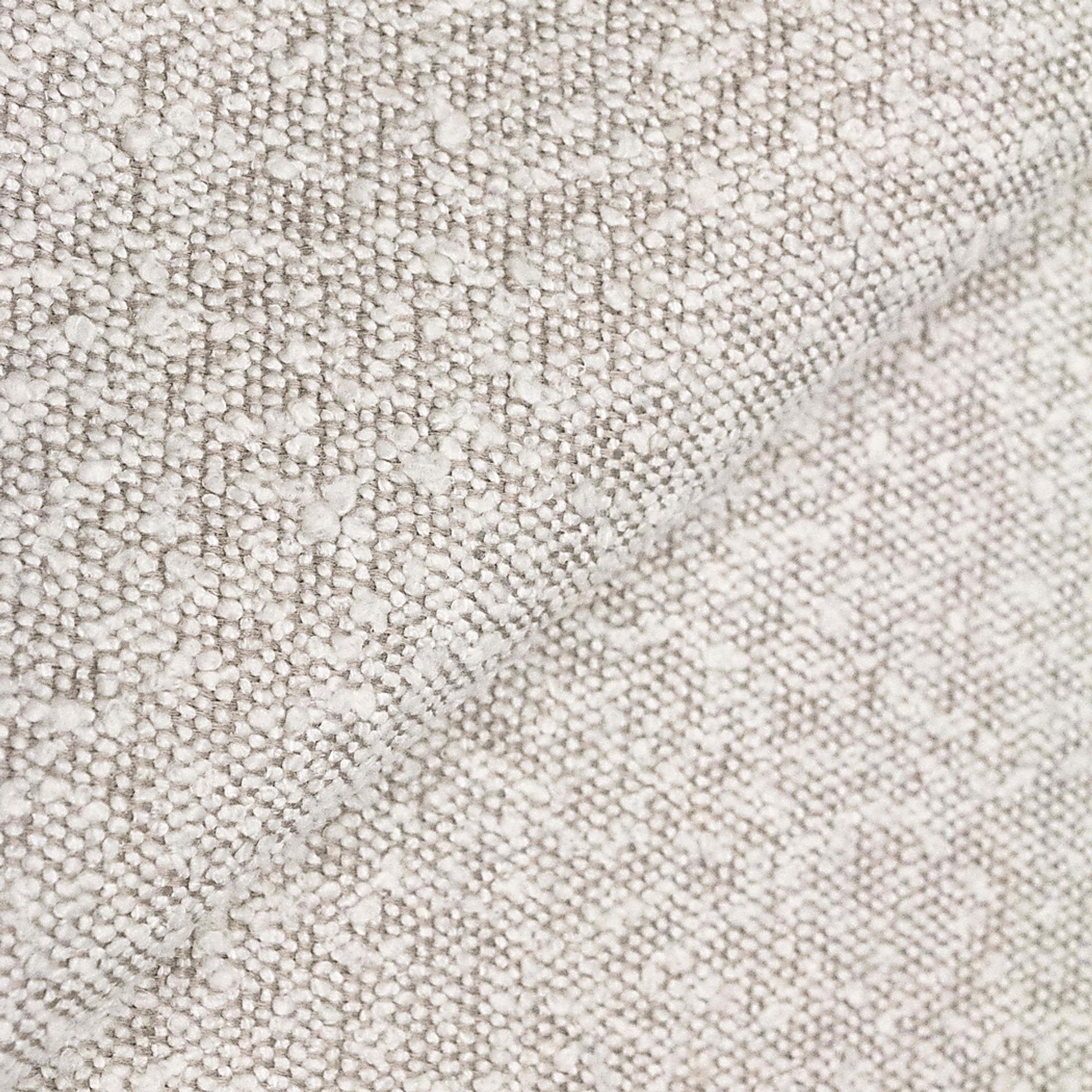 Moyle White Ottoman - Image 2