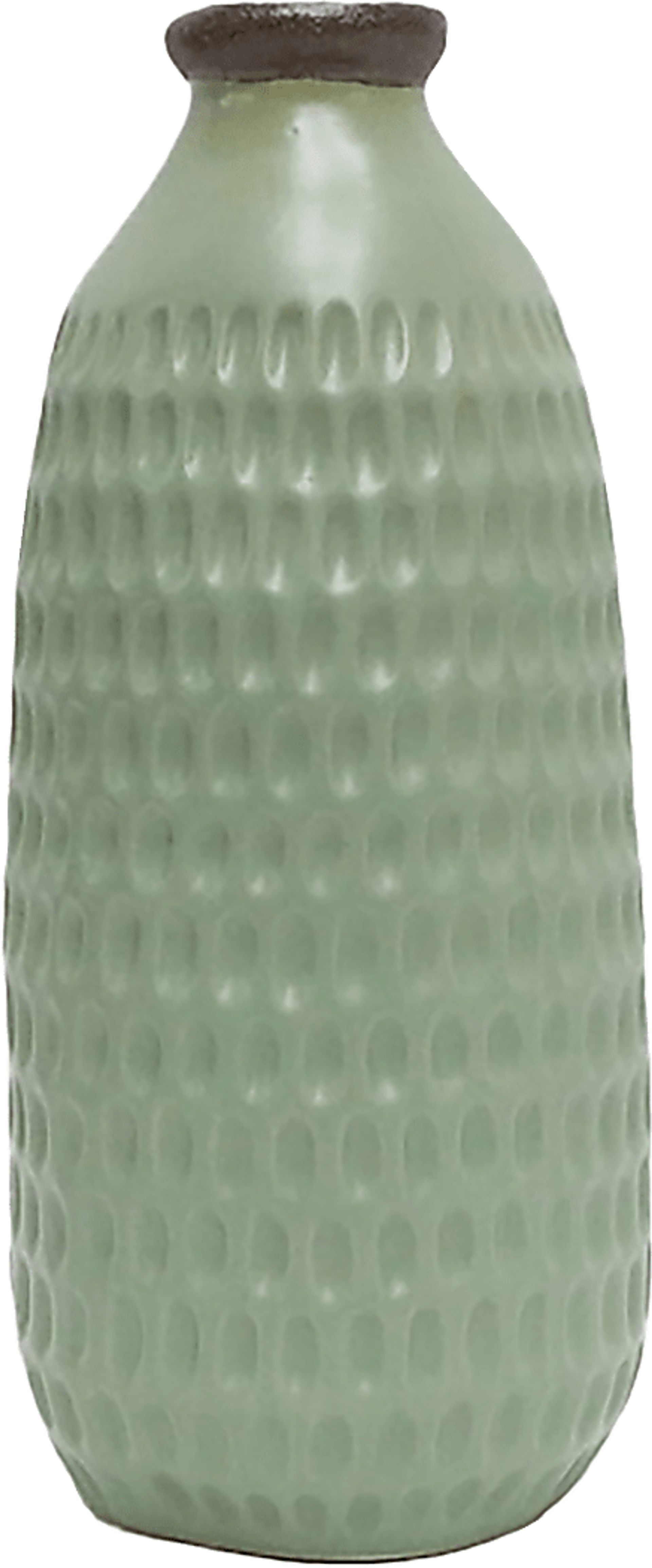 Moyne Green 16 in. Vase - Image 1